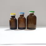 30ml 50ml 100ml Moulded Glass Vials For Antibiotics Amber Moulded Injection