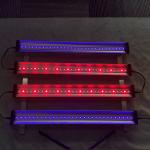 IR 730nm 660nm Red Light 2.5ft UV IR Grow Light For Fruiting Flowering
