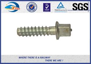 Wholesale ASTM Standard Hot Dip Galvanized Railway Sleeper Fixing Screws / Rail Road Spikes from china suppliers