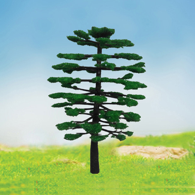 Wholesale LAYOUT MODEL TREE Plastic GREEN TREE,FGT03 H:30-100MM from china suppliers
