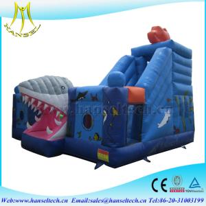 Wholesale Hansel terrfic shark inflatable stair slide for yard party from china suppliers
