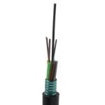24 Core Optical Fibre Underground Cable GYTS G652D Armoured Fiber Optical Cable