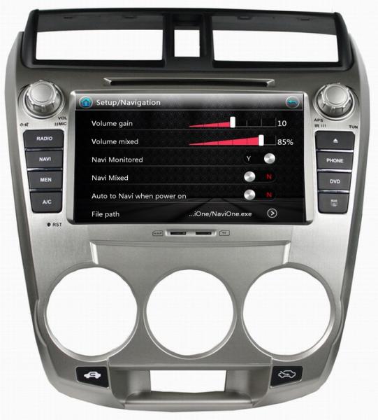 Ouchuangbo Auto Radio Stereo Multime DVD Player for Honda City 1.5L 2008-2012