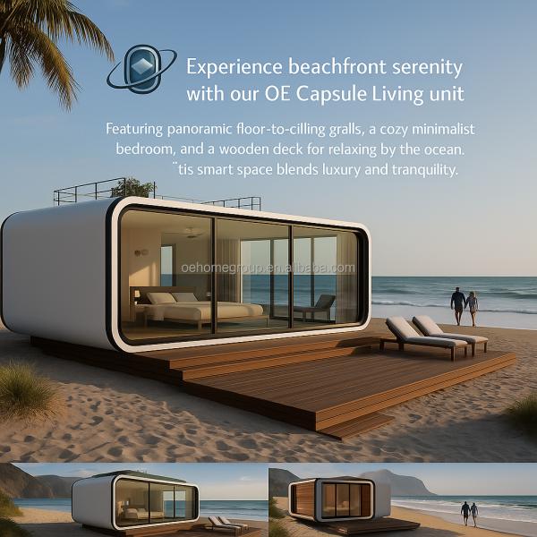 Sleeping Space Capsule Container House Future Concept Capsule