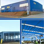China OEM Steel Structure Warehouse Building Storage Type SGS Certificate for sale