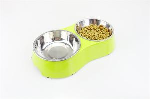 Wholesale Raised Sus304 Raised Pet Feeder Bowl PFB Double Wall Dog Bowl from china suppliers