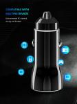 Black One Port 5V 1A Portable Smartphone Charger FCC Compliant