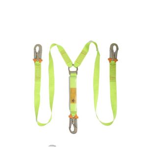 Buy cheap Fluorescent Yellow ISO9001 Fall Protection Safety Harnesses from wholesalers