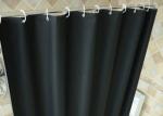 Black Shading Bathroom Shower Curtains 100% PEVA Waterproof Thickening