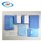 Disposable Sterile Surgical Drapes Nonwoven Blue Extremity Pack Manufacturer