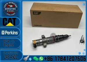 Wholesale OE quality factory sale diesel fuel injector 243-4502 2434502 for CAT Caterpillar C7 engine from china suppliers