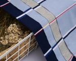 Breathable Wear-Resistant Skin-Friendly Anti-Wrinkle Crisp Striped Knit Fabric