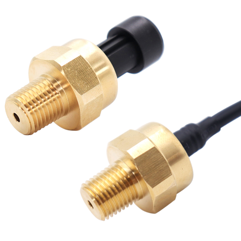 1%FS Brass Pressure Sensor For Water Parkard Electrical Connection