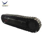Hydraulic crawler drilling rig steel tracks excavator undercarriage for