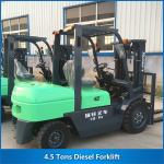 4.5 Tons Diesel Forklift Truck Diesel Powered Forklift