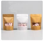 50-150microns Kraft Paper Stand Up Pouch