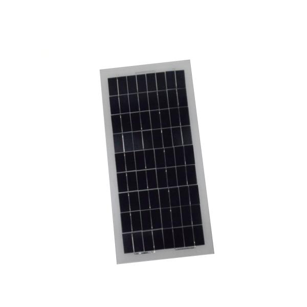 18V Glass Laminated Solar Panel ZW-15W-18V Poly Solar Panel Charger 15W Mini