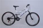 Cheap price OEM customized logo 21 speed hi ten steel mountain bike for travel