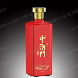 Wholesale Customized Shape 750ml Empty Glass Bottles For Gin Tequila Vodka from china suppliers