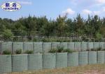 Heavy Duty Galfan Coated Hesco Barrier For Military Defensive Barrier