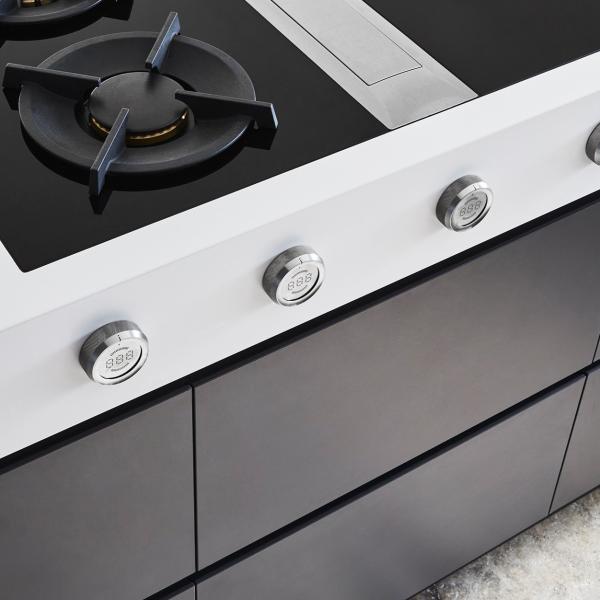 Custom Luxury Melamine Kitchen Cabinet Set HMR Core Black Modern Kitchen Cabinet