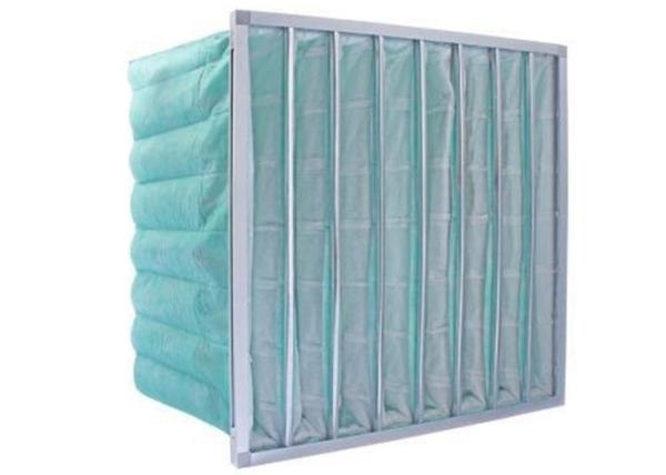 Humidity Synthetic Glass Fiber Bag Filter Bag Air Filter with Galvanized Steel
