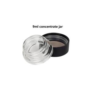 Wholesale White Black Clear Dab Container Concentrate Jars 9ml from china suppliers