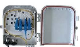 Wholesale Outdoor MDU, Splitter Terminal, Outdoor FTTH Fiber Optic Termination Box Fiber Optic Splitter Box 8 fibers from china suppliers