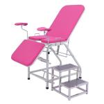 Steel coating gynecology bed for examination obstetric delivery table