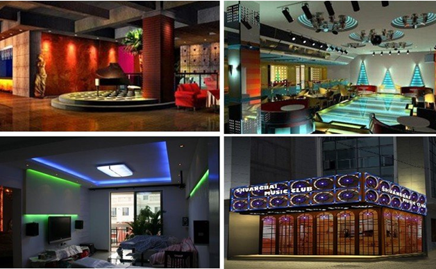 Muti - Colour Flexible LED Strip Lights Super Bright Decorative 24 / 12 Volt 5050