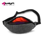Travel Fanny Bag Sling Pocket Super Lightweight Orange lining For Travel Cashier