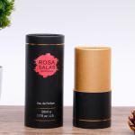 Cardboard Packaging Round Tube Packing Box Eco Friendly Cosmetic Tube Boxes