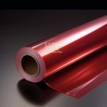 36um Red Anti Static Film Translucent PET Polymer Film For ESD Sensitive Product
