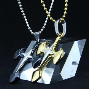 Wholesale Fashion Top Trendy Stainless Steel Cross Necklace Pendant LPC318 from china suppliers