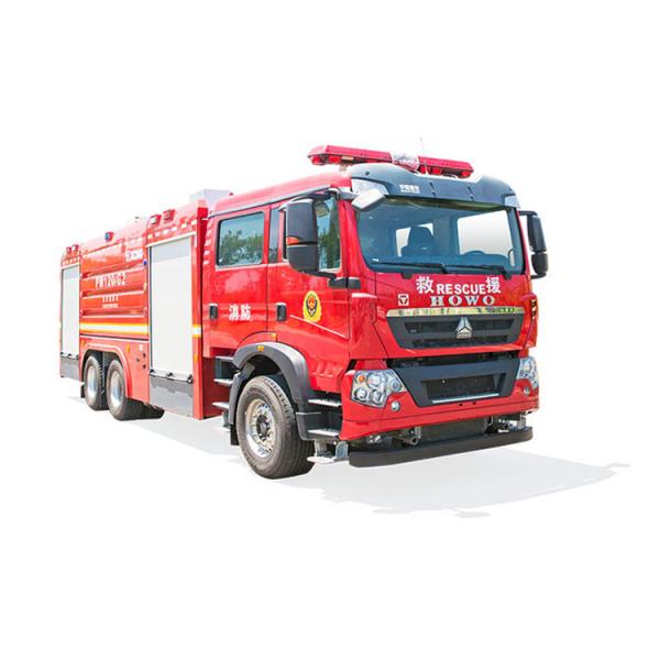 Emission Standard Euro 3-Euro 6 Fire Truck For High-Rise Building And Forest