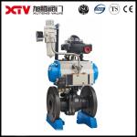 Stainless Steel High Platform Flanged Floating Ball Valve 600LB for Chemical