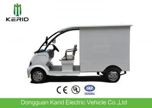 China Mini Dimensions Electric Cargo Truck with Stainless Steel Cargo Box 500kg Payload on sale