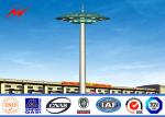 Customized 50ft Polygonal Stadium Football High Mast Tower For Football Stadium