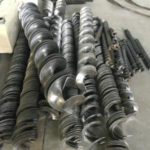 Wholesale Harvester Carbon Steel Auger Blade Continuous Screw Conveyor Flight from china suppliers