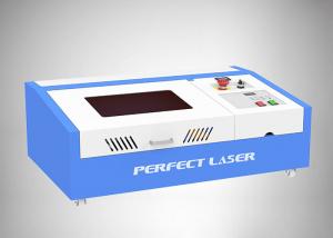 Wholesale Working Area 300*200mm CO2 40W Small rubber stamp laser engraving machine from china suppliers