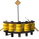 Road Traffic Safety Used Highway Roller Guardrail Anti-corrosion and Long