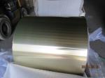 Alloy 8079 Epoxy Golden Color Coated Aluminum air conditioner foil for finstock