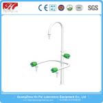 Solid Stainless Steel Lab Furniture Brass Lab Faucet Knob Handle 360° Swing