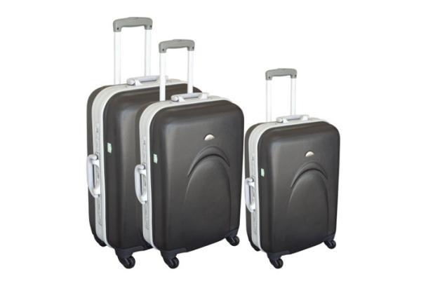 Waterproof ABS Lightweight Hard Luggage Sets Carry On 20 / 24 / 28 Inch Iron