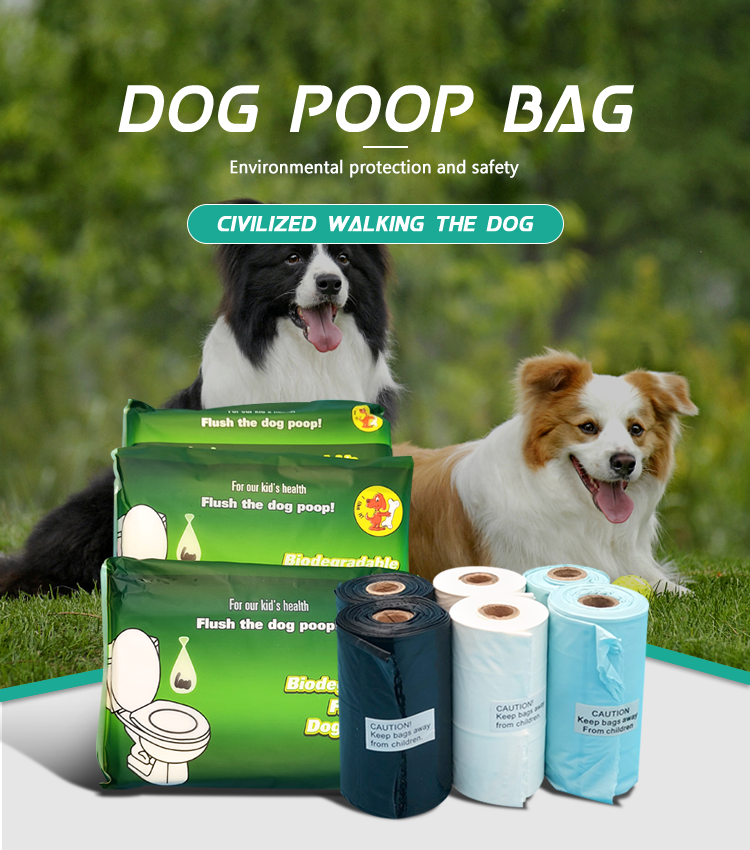 Eco-Friendly Compostable Dog Waste Bags for Responsible and Hygienic Pet Waste Disposal