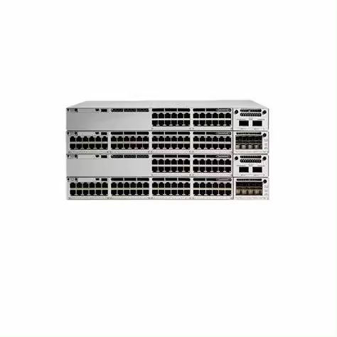 AC 100-240 V 50 60 Hz C9300L-24T-4X-A Network Switch with 24 Ports and 4X10G Uplinks