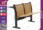 Plywood School Desk And Chair , College Student Desk With Chair For University