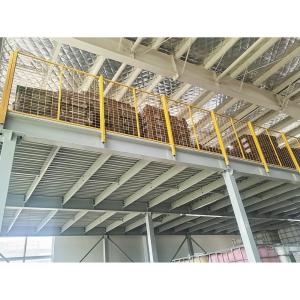 Wholesale 300-1500kgs/sqm Weight Capacity Industrial Mezzanine for Heavy-Duty Storage Solutions from china suppliers