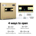 Office Fingerprint Lock Safe Box Solid Steel OEM Color H350mm