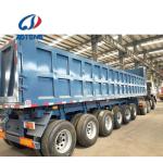 3 Axles 90 Tons Dump Semi-Trailer with Durable Double Coin Steel Construction